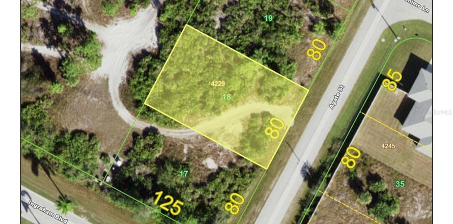 Land in Port Charlotte, Florida № 2384328