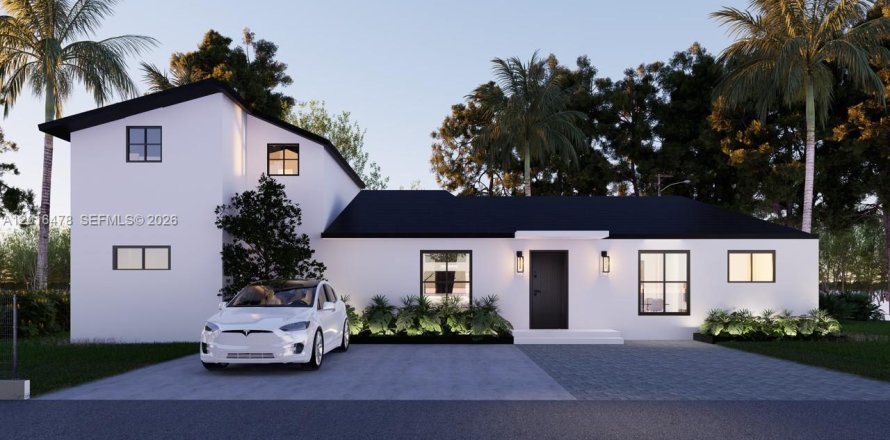 House in Miami, Florida 4 bedrooms, 209.22 sq.m. № 2240089