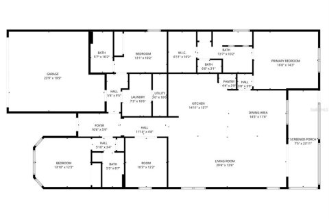 House in Ocala, Florida 3 bedrooms, 211.72 sq.m. № 2106616 - photo 2