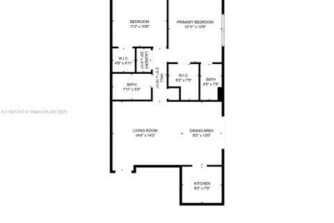 Снять в аренду кондоминиум в Майами, Флорида 2 спальни, 96.25м2, № 1961361 - фото 16