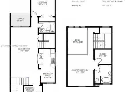 Снять в аренду кондоминиум в Дорал, Флорида 2 спальни, 125.33м2, № 1987573 - фото 13