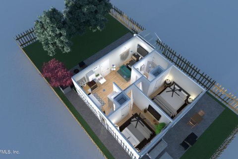 Appartement à louer à Jacksonville, Floride: 2 chambres, 57.97 m2 № 850835 - photo 1