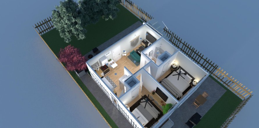 Appartement à Jacksonville, Floride 2 chambres, 57.97 m2 № 850835