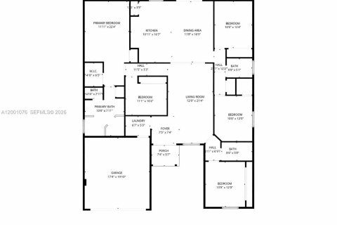 House in Homestead, Florida 4 bedrooms, 191.38 sq.m. № 2066898 - photo 24