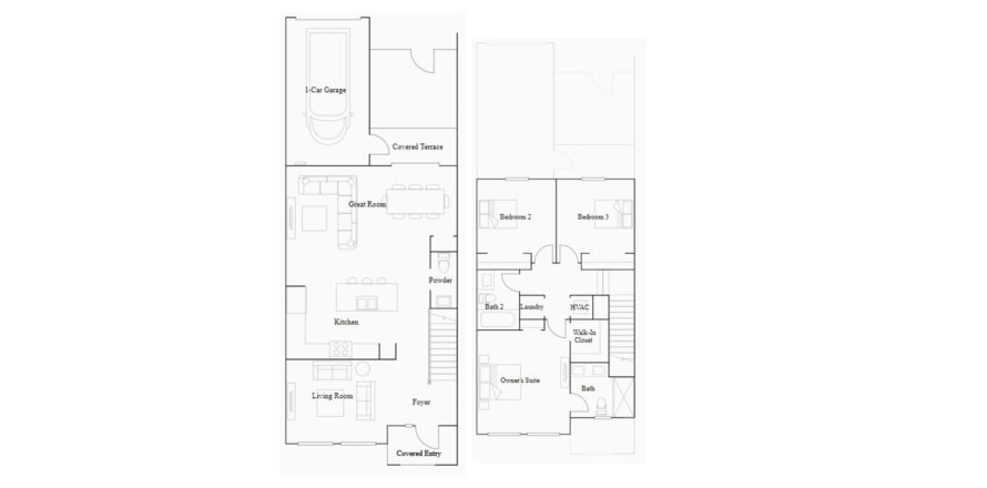 Townhouse in HARMONY PARC in Homestead, Florida 3 bedrooms, 145 sq.m. № 63126