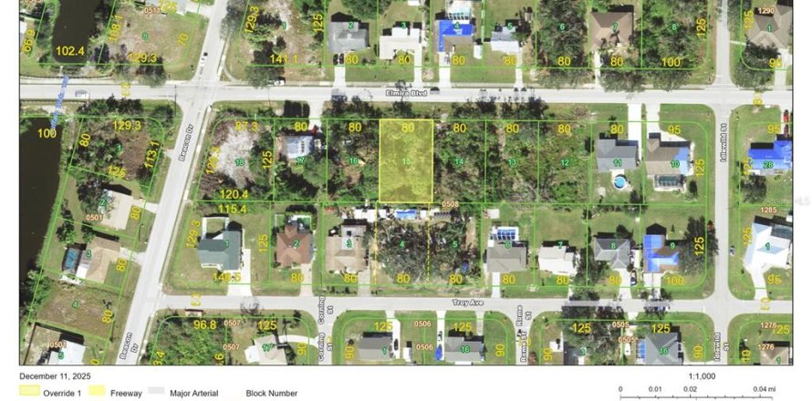 Land in Port Charlotte, Florida № 2159589