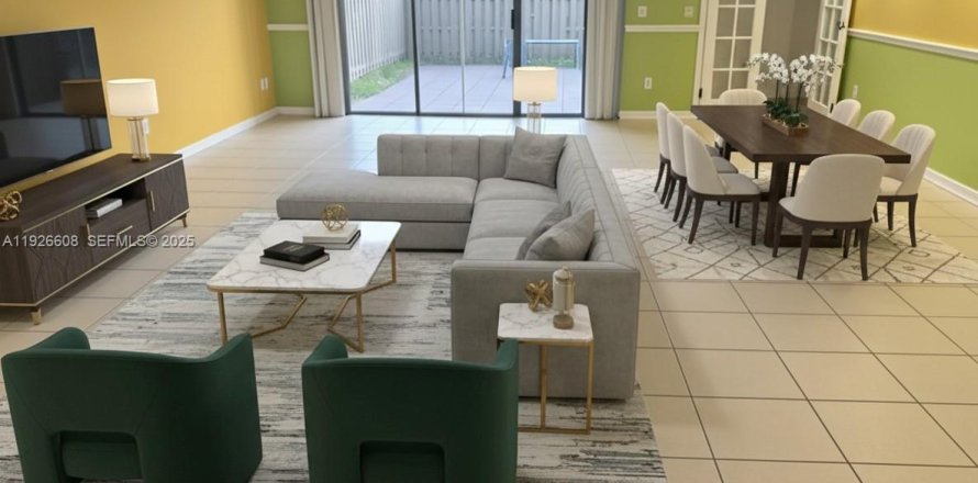 Adosado en Miami, Florida 3 dormitorios, 196.95 m2 № 1986511