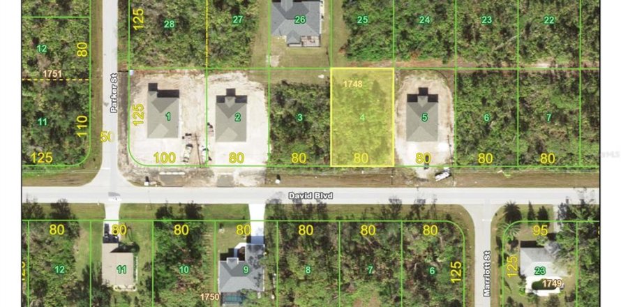 Land in Port Charlotte, Florida № 2160899