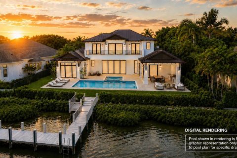 House in Jupiter, Florida 5 bedrooms, 599.22 sq.m. № 2263460