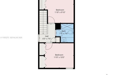 Townhouse in Miami, Florida 4 bedrooms, 121.98 sq.m. № 2012006 - photo 22