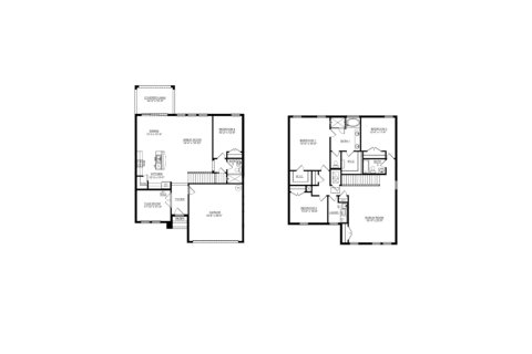 House floor plan «House», 4 bedrooms in Silverstone North