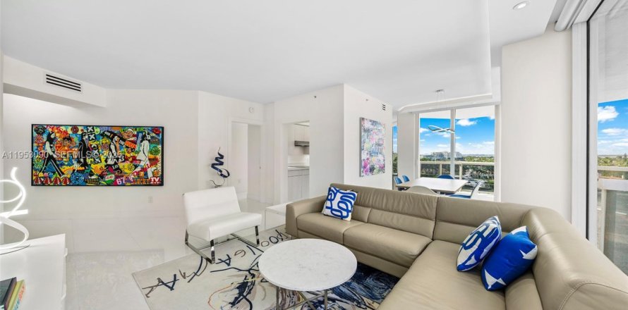 Кондоминиум с 2 спальнями в Майами-Бич, Флорида № 2008113