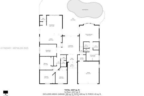 Villa ou maison à louer à Pembroke Pines, Floride: 4 chambres, 224.27 m2 № 1977440 - photo 2