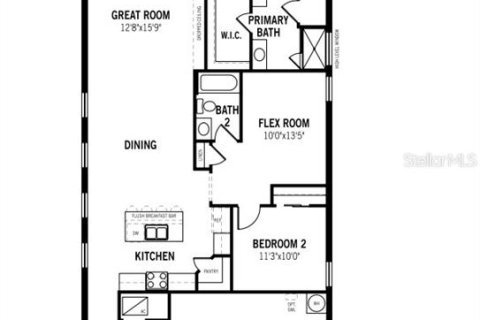 House in Parrish, Florida 2 bedrooms, 148.74 sq.m. № 2092144 - photo 2