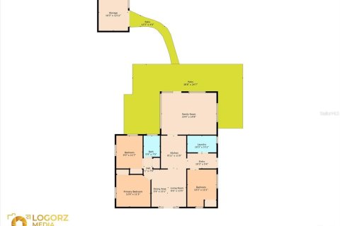 House in Port Richey, Florida 3 bedrooms, 116.69 sq.m. № 1884465 - photo 28