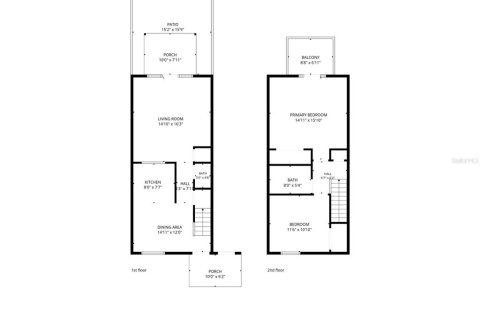 Copropriété à vendre à Saint Petersburg, Floride: 2 chambres, 94.95 m2 № 2351841 - photo 2