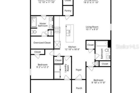 House in Zephyrhills, Florida 3 bedrooms, 137.22 sq.m. № 2209021 - photo 17