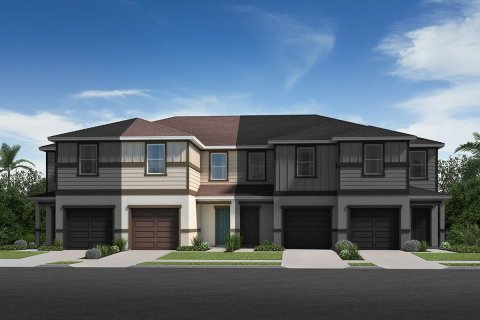 Townhouse in Mirabella Townhomes in Davenport, Florida 3 rooms, 138 sq.m. № 344020 - photo 1