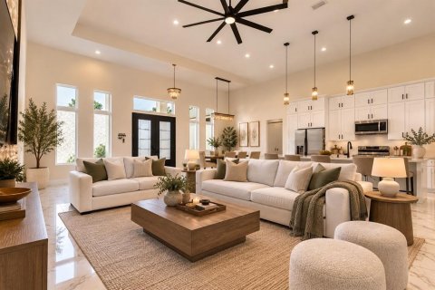 Villa ou maison à louer à Palm Coast, Floride: 3 chambres, 180.32 m2 № 2418548 - photo 4