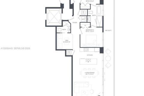 Condo in Miami, Florida, 3 bedrooms  № 2074376 - photo 30