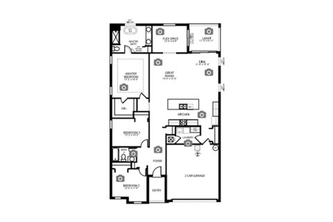 House floor plan «185SQM DREXEL», 3 bedrooms in MIRADA EXCLUSIVE SERIES