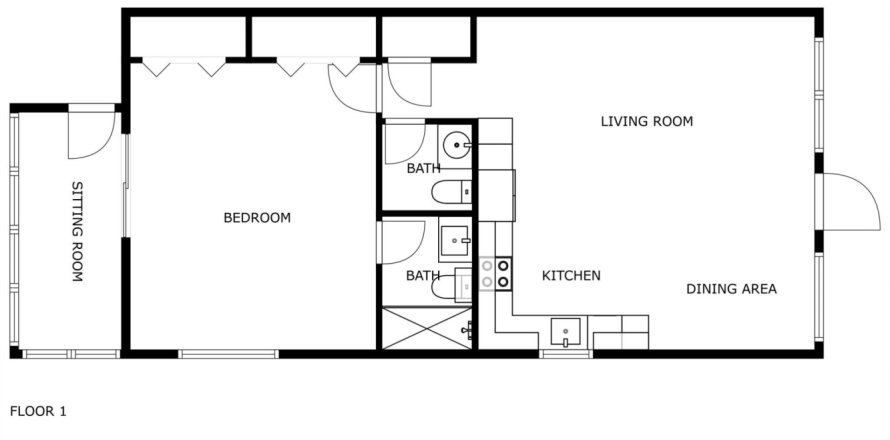 Condo in Vero Beach, Florida, 1 bedroom  № 936791
