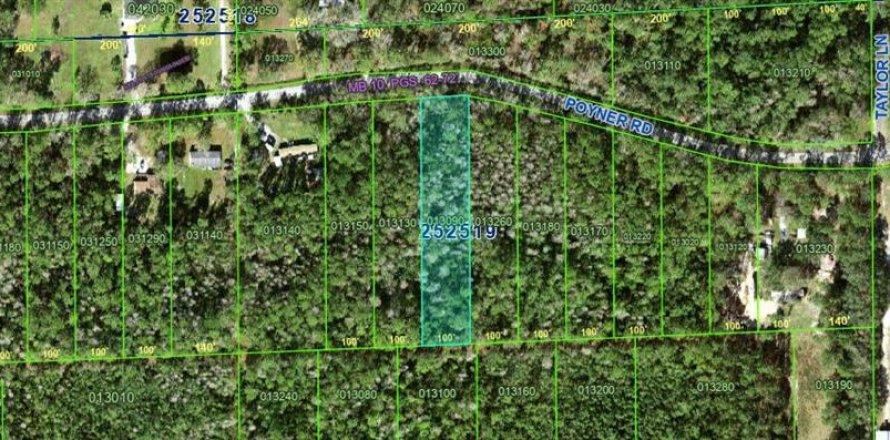 Terreno en Polk City, Florida № 2221544