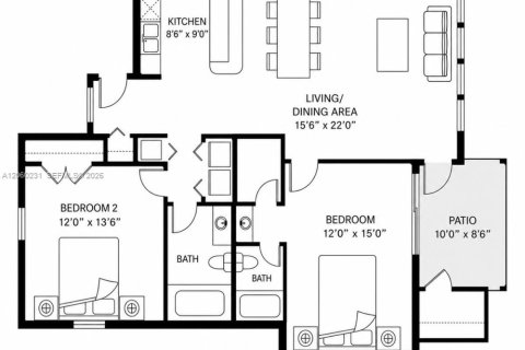Copropriété à louer à Boca Raton, Floride: 2 chambres, 91.14 m2 № 2265726 - photo 15