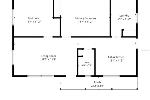 House in Weeki Wachee, Florida 2 bedrooms, 84.73 sq.m. № 2113651 - photo 4