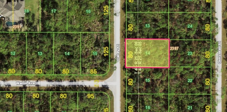 Terrain à Port Charlotte, Floride № 2228855