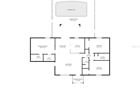 House in Port Charlotte, Florida 3 bedrooms, 163.32 sq.m. № 2149356 - photo 29