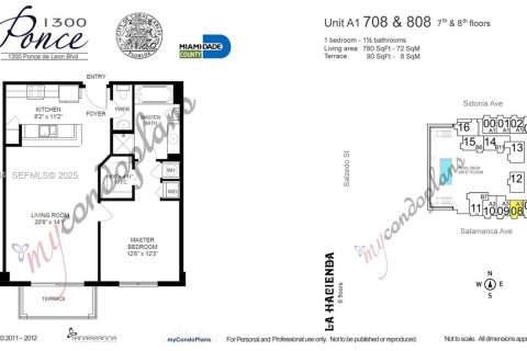 Condo in Coral Gables, Florida, 1 bedroom  № 2019047 - photo 30