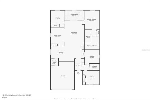 House in Riverview, Florida 4 bedrooms, 179.3 sq.m. № 1722596 - photo 6