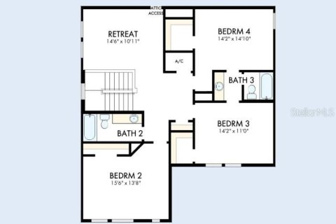 Villa ou maison à vendre à Mount Dora, Floride: 4 chambres, 260.5 m2 № 2409796 - photo 4