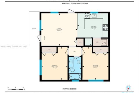 Снять в аренду виллу или дом в Майами, Флорида 2 спальни, 72.84м2, № 1982339 - фото 14