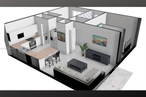 Снять в аренду виллу или дом в Майами, Флорида 2 спальни, 72.84м2, № 1982339 - фото 15