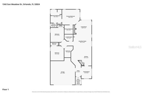 Villa ou maison à louer à Orlando, Floride: 3 chambres, 150.04 m2 № 2430525 - photo 2