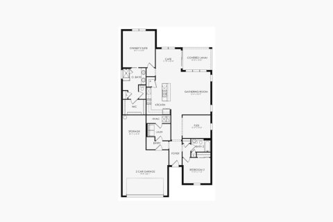 House floor plan «175SQM», 2 bedrooms in CEDAR GROVE AT THE WOODLANDS