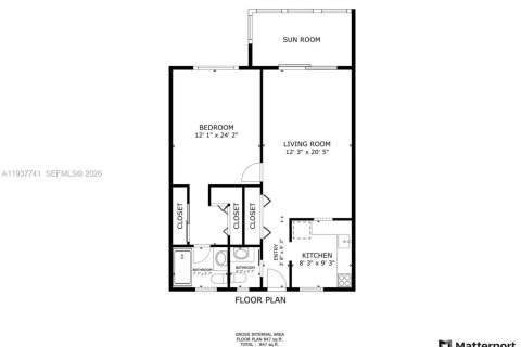 Купить кондоминиум в Лодердейл-Лейкс, Флорида 1 спальня, 71.35м2, № 1995454 - фото 15
