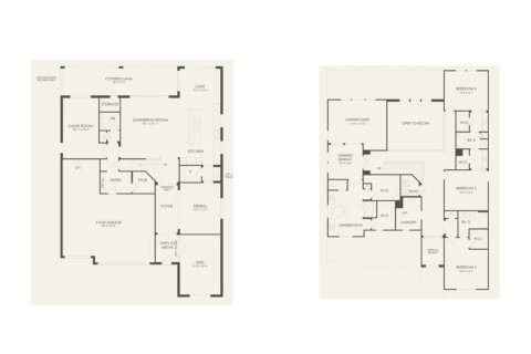 House floor plan «floor Roseland at Hawks Reserve», 4 rooms in Hawks Reserve