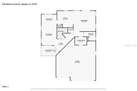 House in Apopka, Florida 4 bedrooms, 177.35 sq.m. № 2389320 - photo 2