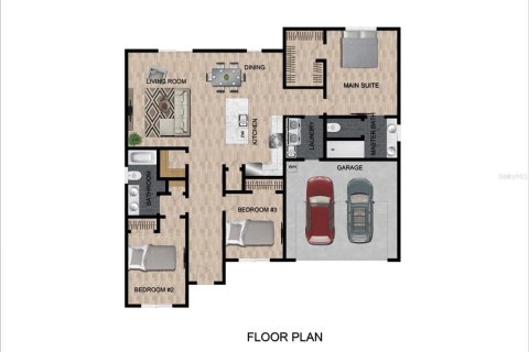House in Tampa, Florida 3 bedrooms, 153.29 sq.m. № 1551653 - photo 3