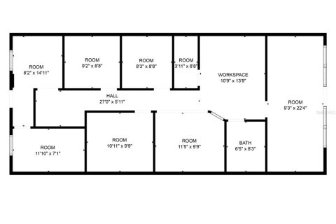 Propiedad comercial en alquiler en Port Charlotte, Florida, 121.33 m2 № 1884856 - foto 19