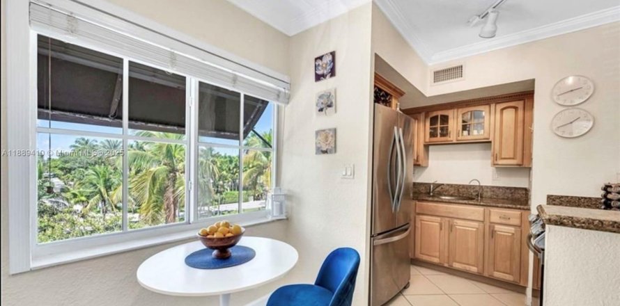 Кондоминиум с 1 спальней в Форт-Лодердейл, Флорида № 1941389