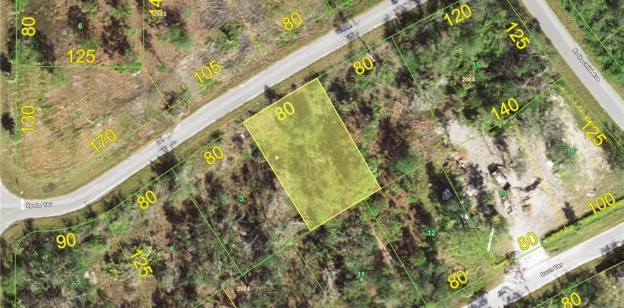 Land in Port Charlotte, Florida № 2163591