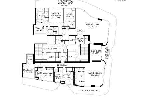Condominio en venta en West Palm Beach, Florida, 4 dormitorios, 463.21 m2 № 1178565 - foto 1