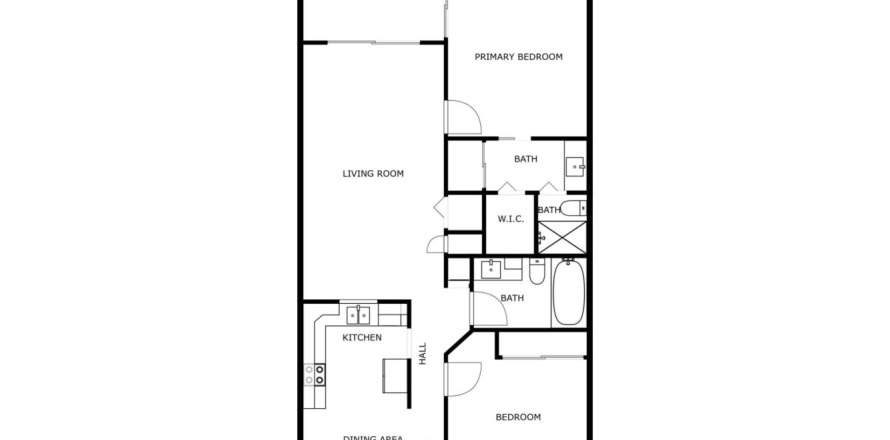 Condominio en Fort Pierce, Florida, 2 dormitorios  № 1152228