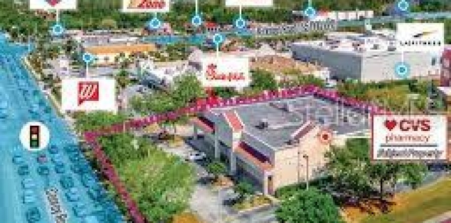 Commercial property in Orlando, Florida 1323.86 sq.m. № 1832630