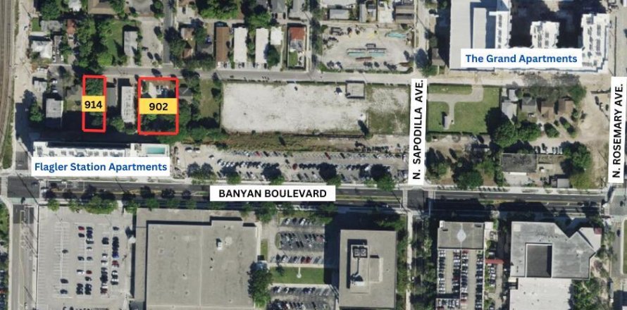 Land in West Palm Beach, Florida № 1162084