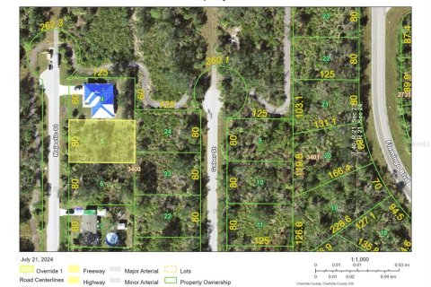 Terreno en Port Charlotte, Florida № 2206116